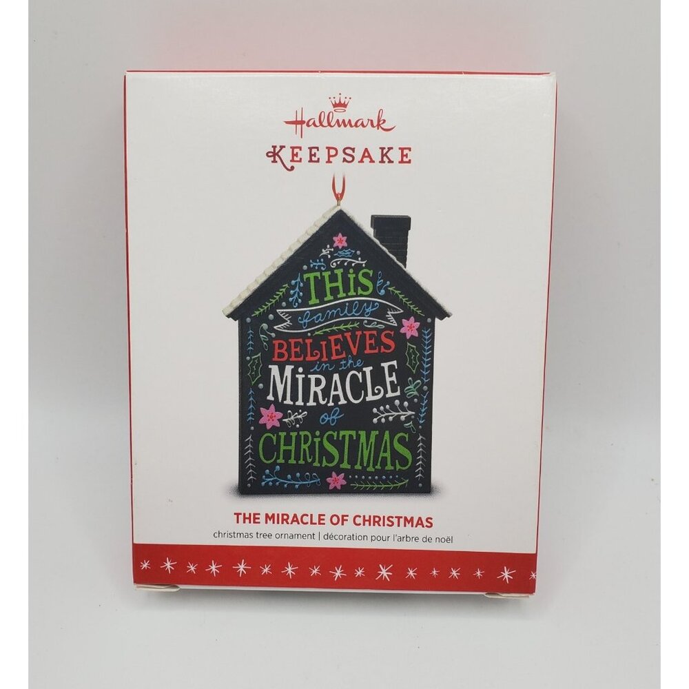 Hallmark The Miracle Of Christmas 2016 Keepsake Ornament New in Box